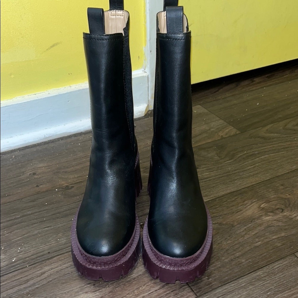 Coach Boots with Chunky Sole